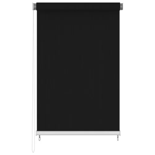 vidaXL fekete kültéri sötétítő roló 160 x 230 cm