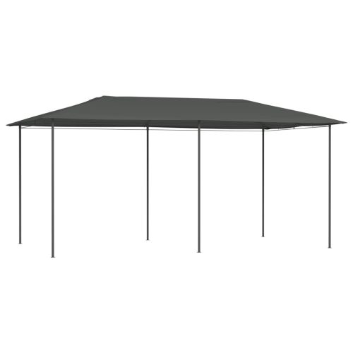 vidaXL antracitszürke pavilon 3 x 6 x 2,6 m 160 g/m²