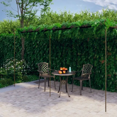 vidaXL antik barna vas kerti pergola 6 x 3 x 2,5 m
