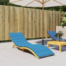   vidaXL kék oxford szövet napozóágy párna 200 x 70 x 3 cm