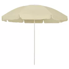 vidaXL homoksárga strandnapernyő 240 cm