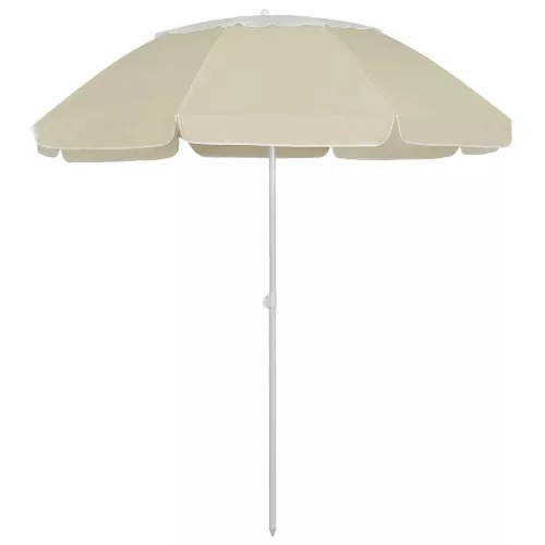 vidaXL homoksárga strandnapernyő 300 cm