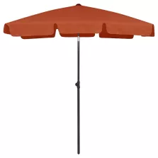 vidaXL terrakotta strandnapernyő 180 x 120 cm