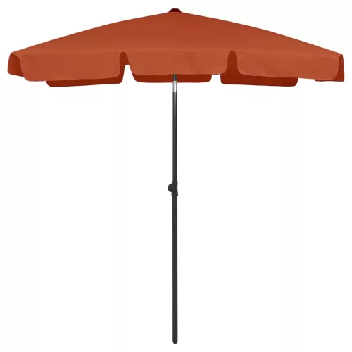 vidaXL terrakotta strandnapernyő 180 x 120 cm