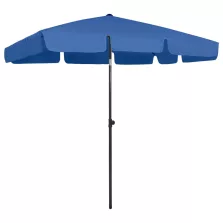 vidaXL azúrkék strandnapernyő 200 x 125 cm