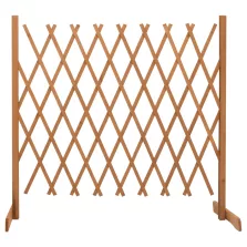   vidaXL narancssárga tömör fenyőfa rácsos kerti kerítés 180 x 100 cm