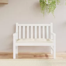   vidaXL krémfehér oxford szövet kerti padpárna 100 x 50 x 7 cm