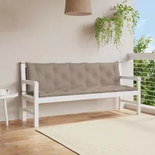   vidaXL tópszínű oxford szövet kerti padpárna 180 x (50+50) x 7 cm