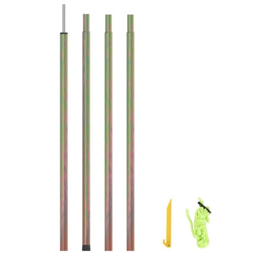 vidaXL horganyzott acél napvitorlaoszlop 250 cm