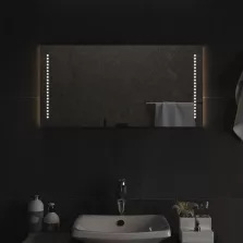 vidaXL LED-es fürdőszobatükör 40x80 cm