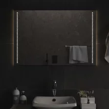 vidaXL LED-es fürdőszobatükör 60x90 cm