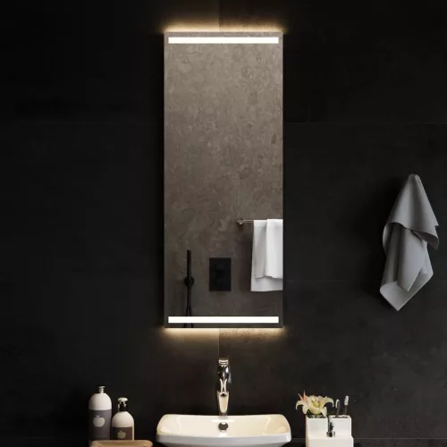 vidaXL LED-es fürdőszobatükör 40x100 cm