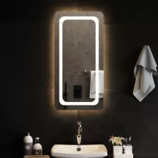 vidaXL LED-es fürdőszobatükör 40x80 cm
