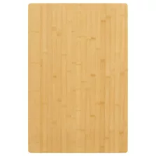 vidaXL bambusz asztallap 60 x 100 x 2,5 cm