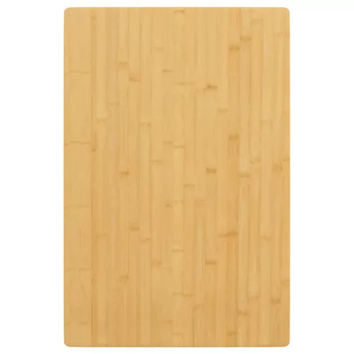 vidaXL bambusz asztallap 60 x 100 x 2,5 cm