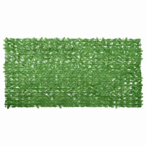 vidaXL zöld leveles erkélyparaván 300 x 150 cm