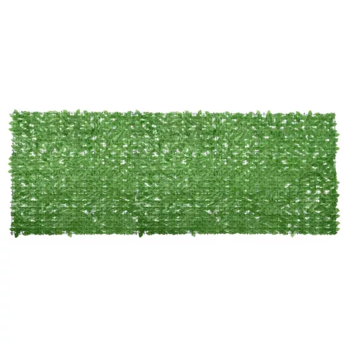 vidaXL zöld leveles erkélyparaván 400 x 150 cm