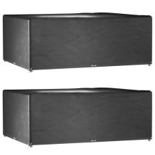   vidaXL 2 db téglalap alakú kerti bútorhuzat 16 fűzőlyukkal 278x204x105