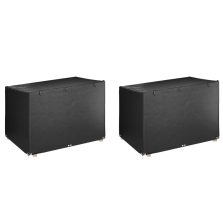   vidaXL 2 db polietilén hintapad huzat 12 fűzőlyukkal 215x150x130/150cm