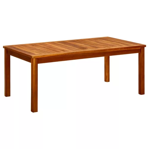 vidaXL tömör akácfa kerti dohányzóasztal 110 x 60 x 45 cm