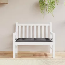   vidaXL antracitszürke oxford szövet kerti padpárna 110 x 50 x 7 cm