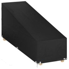   vidaXL polietilén napozóágy huzat 12 fűzőlyukkal 205x75x40/70 cm