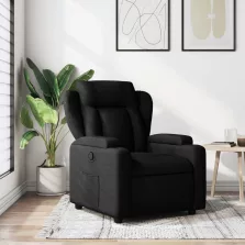 vidaXL fekete szövet relaxfotel
