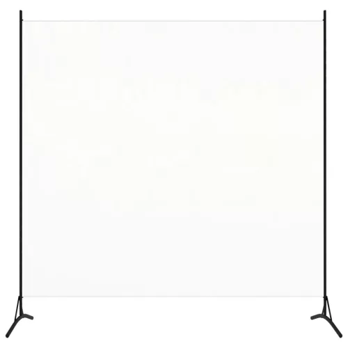 vidaXL fehér 1 paneles szövet paraván 175 x 180 cm