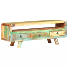  vidaXL tömör újrahasznosított fa TV-szekrény 117 x 30 x 41 cm