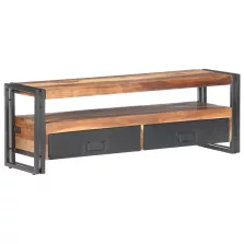vidaXL tömör fa TV-szekrény 120 x 30 x 40 cm