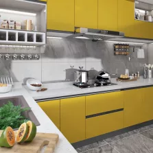   vidaXL magasfényű arany öntapadó PVC bútorfólia 500 x 90 cm