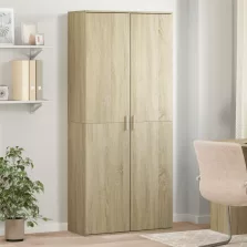   vidaXL sonoma tölgy színű szerelt fa magasszekrény 80 x 35 x 180 cm
