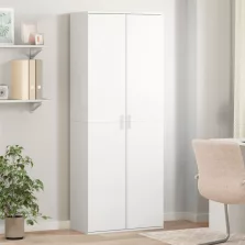 vidaXL fehér szerelt fa magasszekrény 70 x 35 x 180
