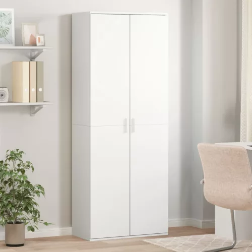 vidaXL fehér szerelt fa magasszekrény 70 x 35 x 180