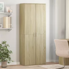   vidaXL sonoma tölgy színű szerelt fa magasszekrény 70 x 35 x 180