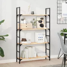   vidaXL 2 db kezeletlen tömör akácfa függőpolc 100 x 20 x 2 cm