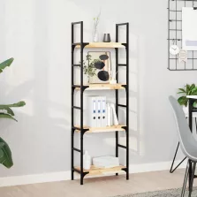   vidaXL 2 db kezeletlen tömör akácfa függőpolc 40 x 20 x 4 cm