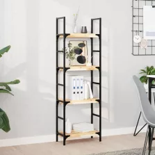   vidaXL 3 db kezeletlen tömör akácfa függőpolc 40 x 20 x 4 cm