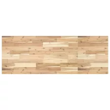   vidaXL kezeletlen tömör akácfa fürdőszobapult 120x50x2 cm