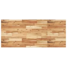   vidaXL olajbevonatú tömör akácfa fürdőszobapult 140 x 60 x 2 cm