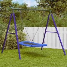 vidaXL kültéri hintaszett fészekhintával