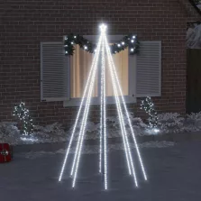   vidaXL karácsonyi vízeséses favilágítás 400 LED-del 2,5 m