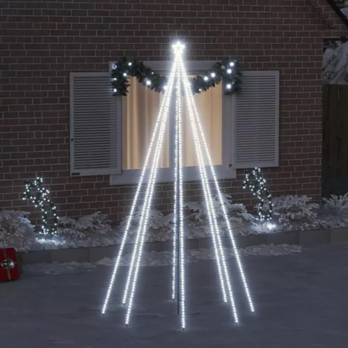 vidaXL karácsonyi vízeséses favilágítás 400 LED-del 2,5 m