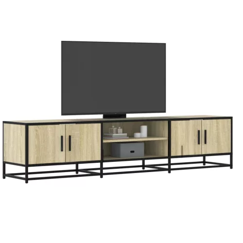 vidaXL sonoma tölgy színű szerelt fa TV-szekrény 180 x 35 x 41 cm