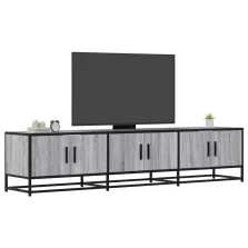   vidaXL szürke sonoma színű szerelt fa TV-szekrény 180 x 35 x 41 cm