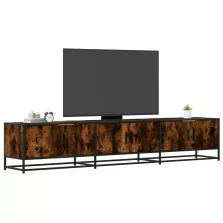   vidaXL füstös tölgy színű szerelt fa TV-szekrény 210 x 35 x 41 cm