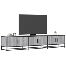   vidaXL szürke sonoma színű szerelt fa TV-szekrény 210 x 35 x 41 cm