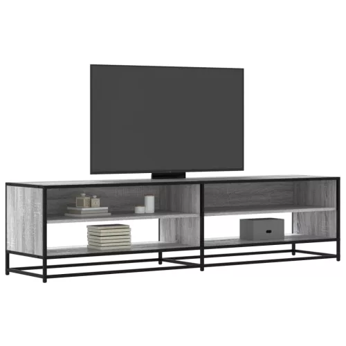 vidaXL szürke sonoma színű szerelt fa TV-szekrény 180,5 x 40 x 46 cm