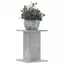   vidaXL 2 db betonszürke szerelt fa növénytartó állvány 30 x 30 x 40 cm
