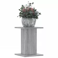   vidaXL 2 db szürke sonoma szerelt fa növénytartó állvány 30x30x40 cm